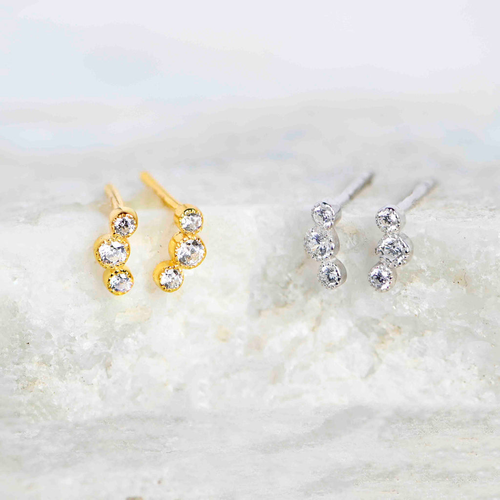 14k Gold Endless Light Cartilage Earring  by charlotte
