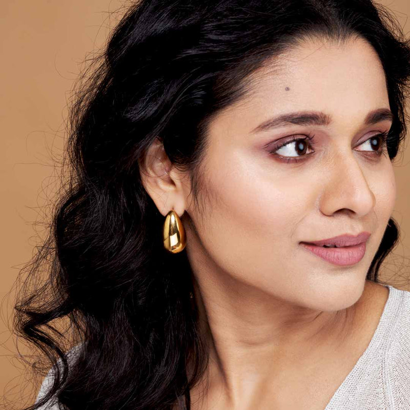 Chunky Teardrop Earrings