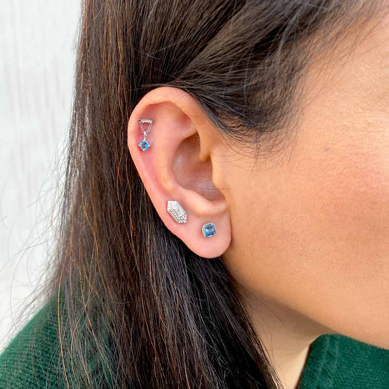 Classic Cushion Cut Studs