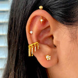 Heart Silver Earstuds