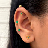 Heart Silver Earstuds