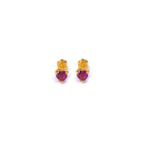 Heart Silver Earstuds