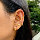 Lotus Silver Studs