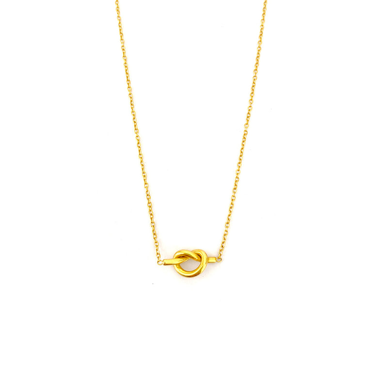 Love Knot Minimal Pendant