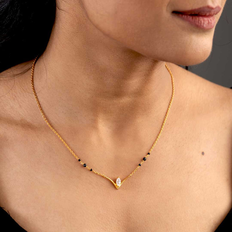 Simple pendant mangalsutra hotsell