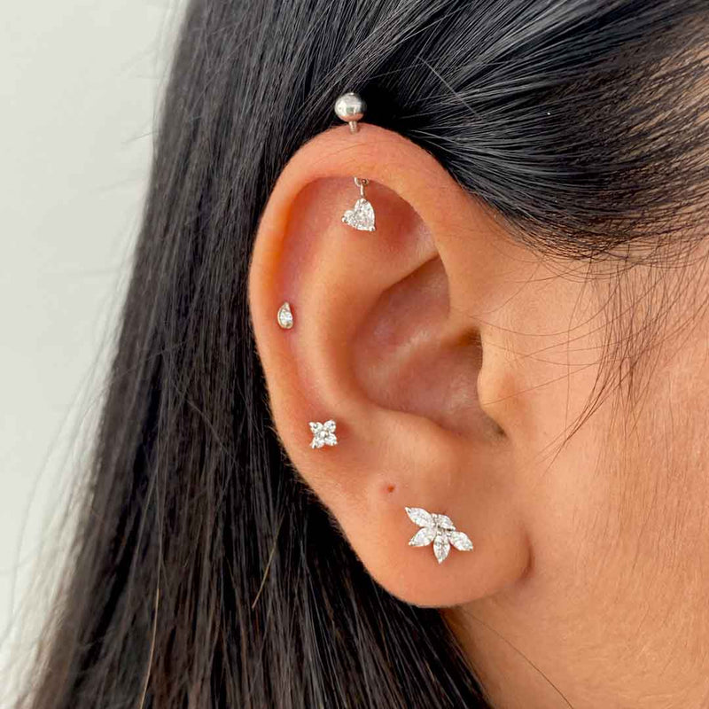 Petal Cluster Earrings