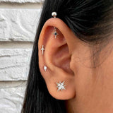 Pixie Silver Studs