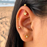Pixie Silver Studs
