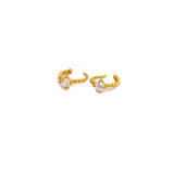 Regalia Silver Hoops