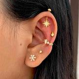 Strike Silver Studs