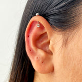 Sunshine Drop Helix Earrings