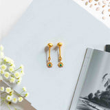 Sunshine Drop Helix Earrings