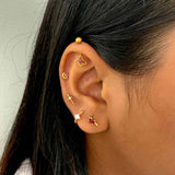Sword Silver Studs