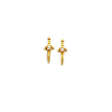 Sword Silver Studs