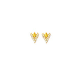 Vertex Silver Earstuds