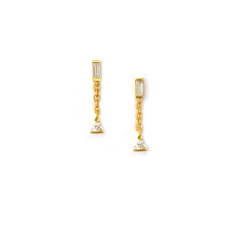 Vivere Silver Earrings