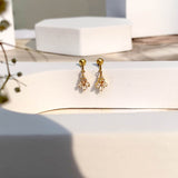 Vivid Drop Helix Earrings