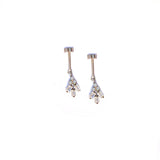 Vivid Drop Helix Earrings