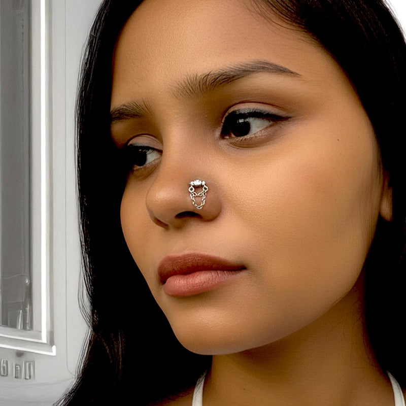 Willow Silver Nose Pin