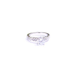 Beaut Solitaire Handcrafted Silver Ring