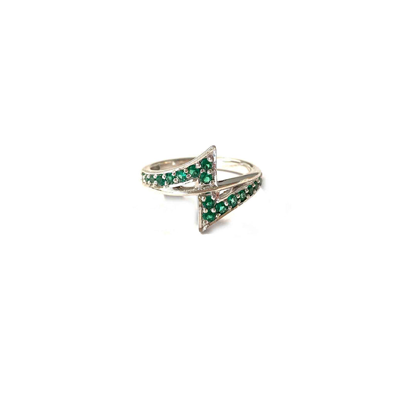 Blithe Green Zirconia Ring - Boldiful