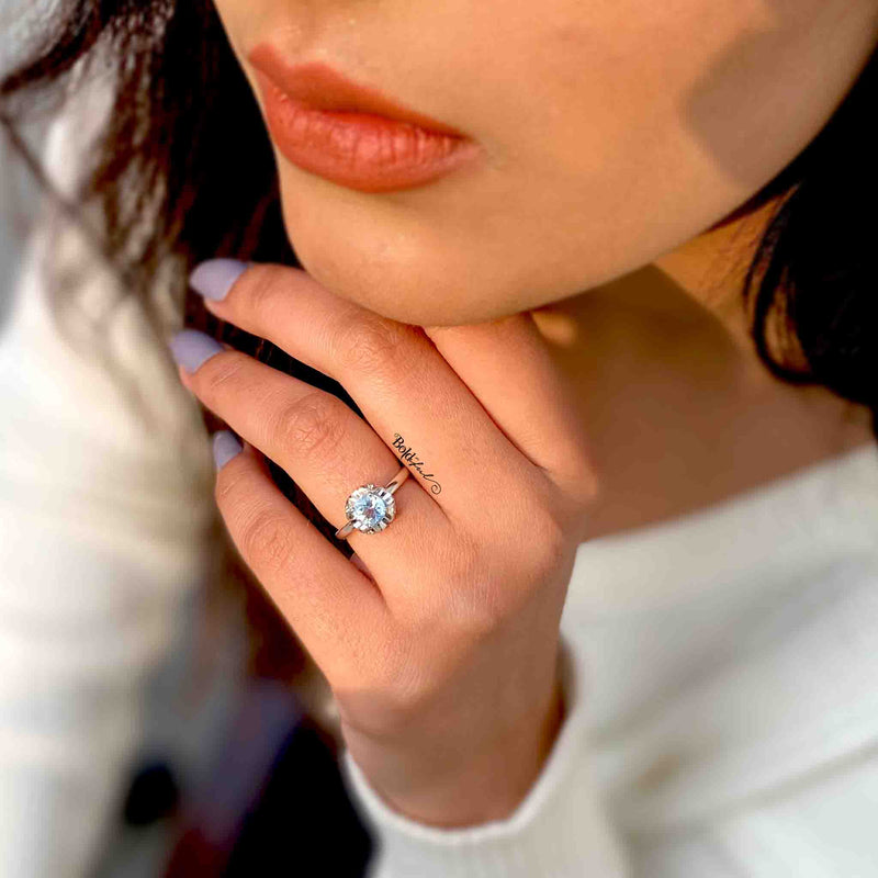 Bluesea Aquamarine Ring - Boldiful