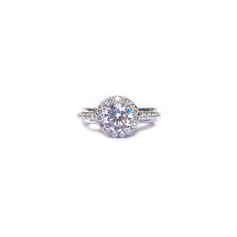 Brim Halo Silver Ring - Boldiful