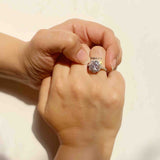 Diamond Asscher Cut Ring - Boldiful