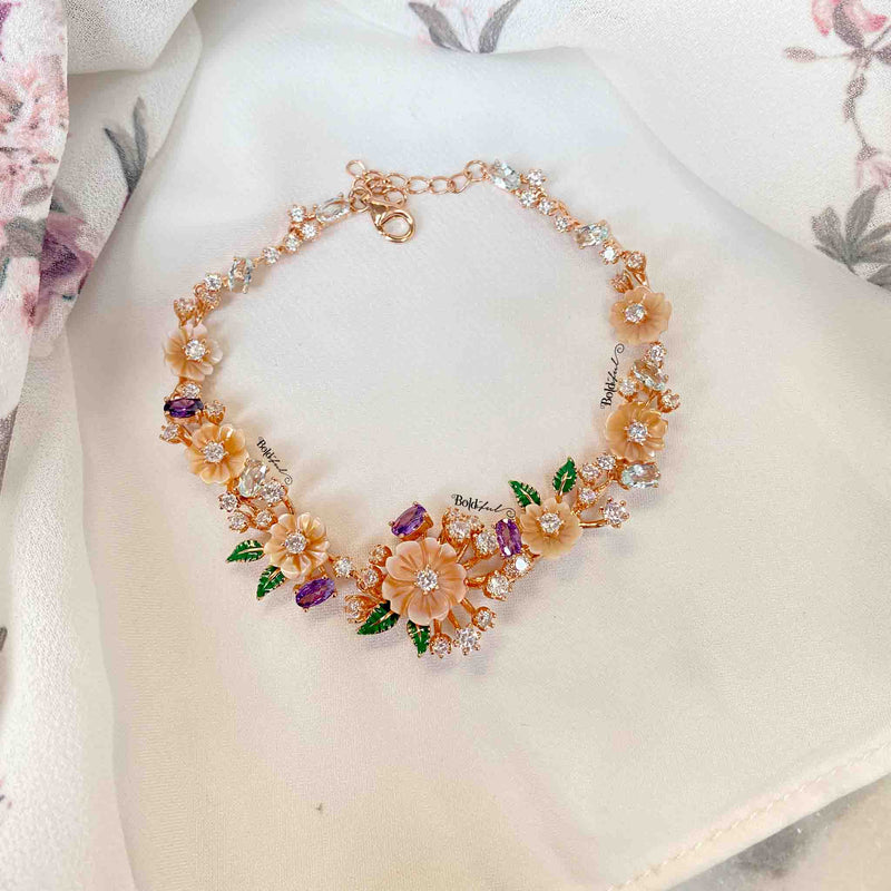 Eden Bahara Silver Bracelet - Boldiful