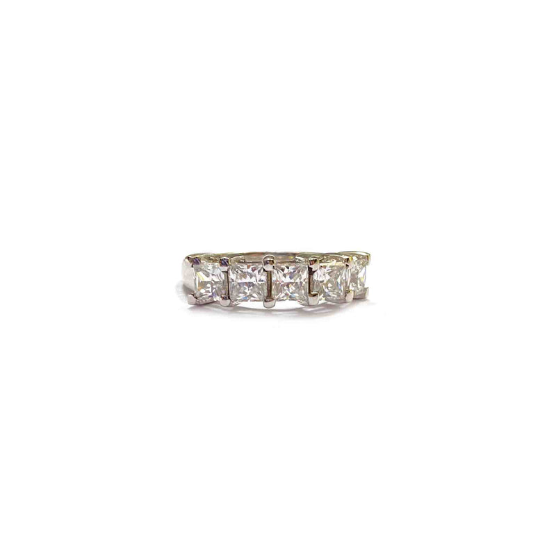 Fair Square Half Eternity Band - Boldiful