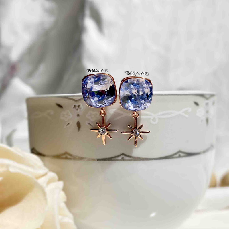 Glare Silver Earrings - Boldiful