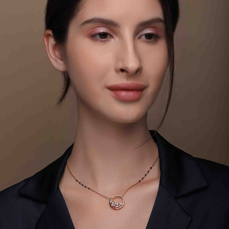 Groovy Silver Mangalsutra - Boldiful