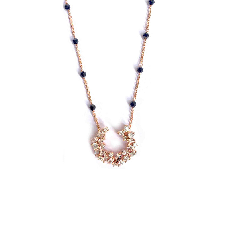 Half Moon Asymmetric Mangalsutra - Boldiful