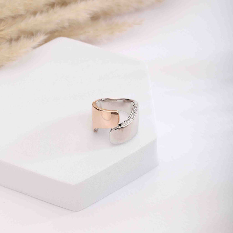 Helical Silver Band - Boldiful