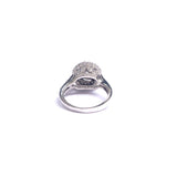 Imperial Silver Solitaire Zirconia Diamond Ring - Boldiful