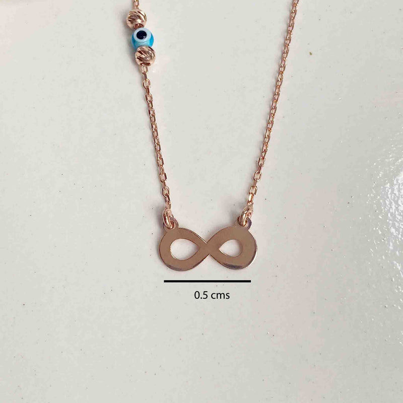 Infinity Evil Eye Pendant - Boldiful