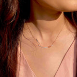 Infinity Minimal Silver Necklace - Boldiful