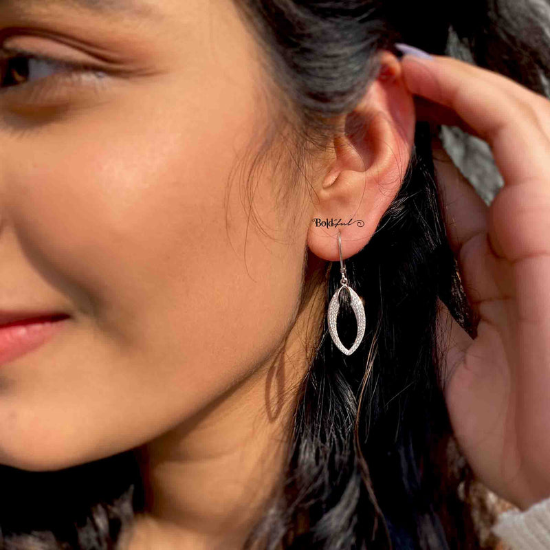 Lucent Silver Earrings - Boldful