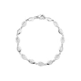 Marquise Trinket Sterling Silver Bracelet/Anklet