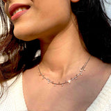 Marquise Dreamy Silver Necklace - Boldiful