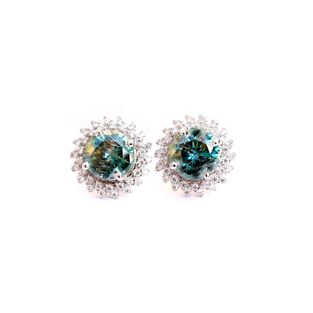 Buy online Blue Stone Studded Stud Earrings from fashion jewellery for  Women by Blueberry for 160 at 60 off  2023 Limeroadcom