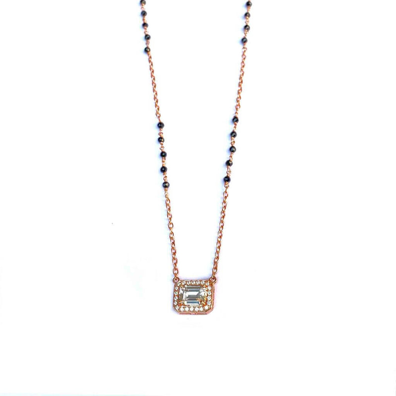 Octet Minimal MangalSutra Pendant - Boldiful