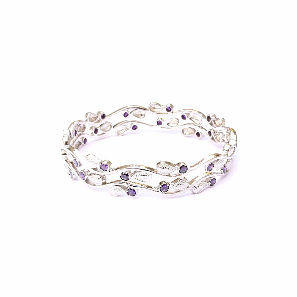 925 925 Silver Bracelet with twin shade