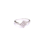 Petite Squared Silver Ring