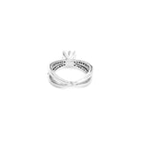 Princess Engagement Zirconia Solitaire 92.5 Silver Ring - Boldiful