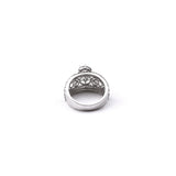 Royal Solitaire Sterling Silver Ring - Boldiful
