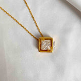Royale Moissanite Diamond Pendant - Boldiful