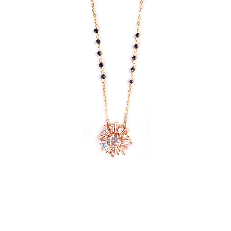 Sunup Minimal Silver Mangalsutra - Boldiful