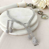 Urbane Silver Necklace Set